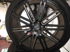 ALLOY WHEELS 22INCH FOR MERCEDES BENS ML OR SIMILAR  VEHICLE 
