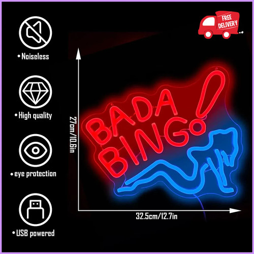 Bada bing neon signs for - neon,
