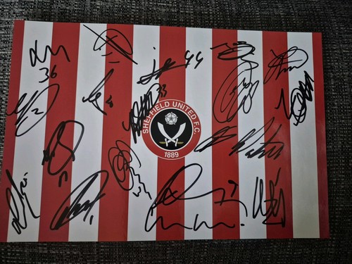 Signed 12x8 sheffield - 19,