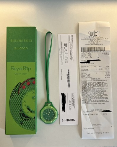 Swatch royal pop green - ap,