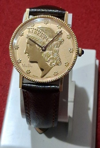 Liberty men watch gold - du,