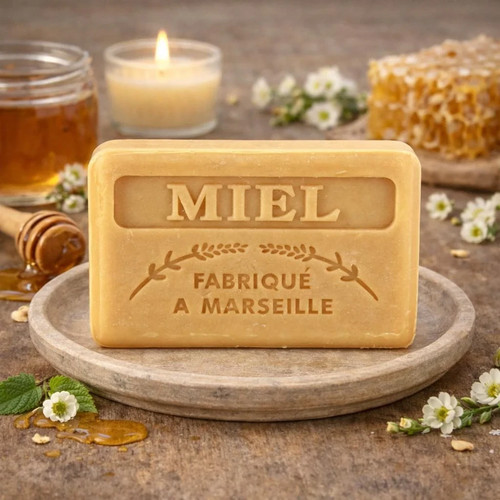 French soap honey savon - honey, de