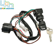 Boat Motor Control Box Ignition Key Switch Assembly for Suzuki Outboards DF150 D