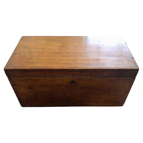 Handsome antique mahogany deed - handsome,