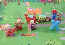 In The Night Garden Ninky Nonk Train Tombliboos Blue Haahoo Figures Bundle