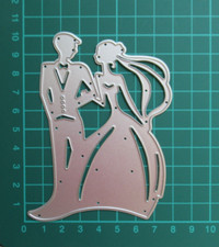 Bride & Groom Metal Die Cutter