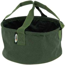 NGT Green Collapsible Green Groundbait Bowl with Handles. Carp & Match anglers.
