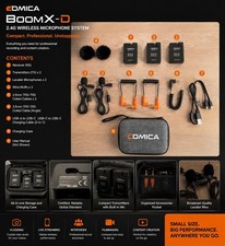 Comica wireless dual lavalier - wireless,