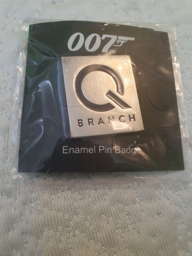 James bond 007 branch - q, enamel