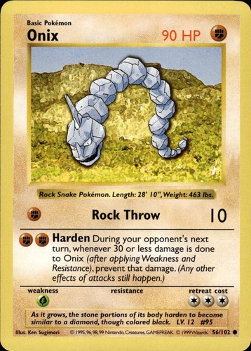 Pokemon shadowless base common - shadowless,