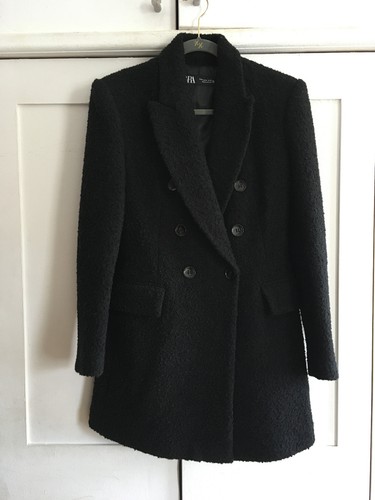 Zara black textured double - zara,