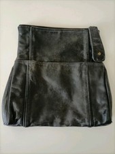 Jocasi Vintage Black Clutch Bag Pouch 100% Ram leather Aged