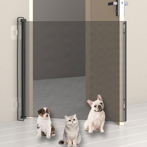 Dog retractable pet gate - retractable,
