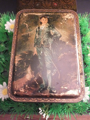 Old cadbury chocolate tin - cadbury's,