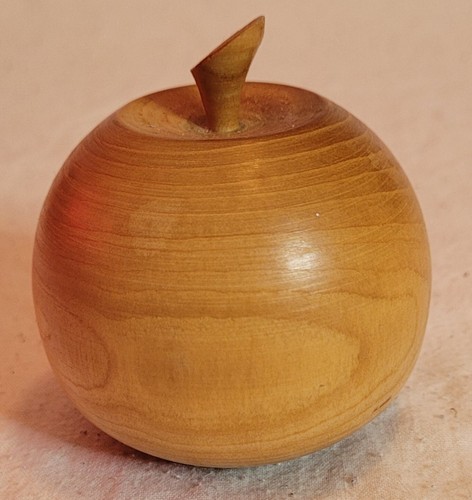 Wooden fruit hand turned - wooden,