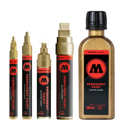 Molotow permanent paint - permanent, marker