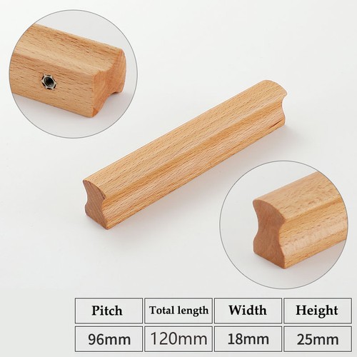 Wooden door knobs handles - wooden,