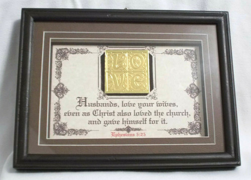 Bible verse plaque shadow - plaque, 3d