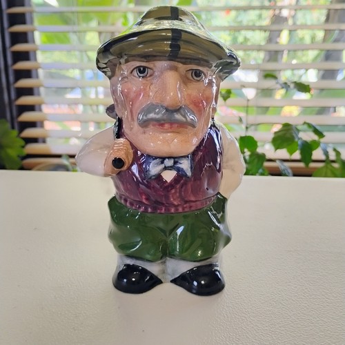Staffordshire character jug - character,