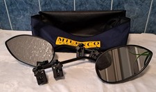 Milenco Aero Towing Extension Mirrors Pair For Caravan Or Trailer + Carry Bag