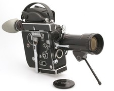 Paillard Bolex H16 Reflex (REX-5) 16mm Film Camera No.350363 with Pan-Cinor 17-85