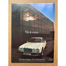 JAGUAR XJ6 - series III MEMORABILIA Original motoring press advert from 1979 - t