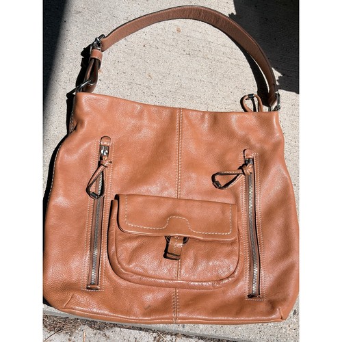 Banana republic cognac leather - cognac,