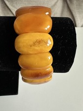 Vintage Baltic Amber Egg Yolk