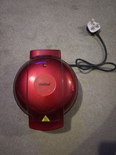 VonShef 3 in 1 Waffle Doughnut Brownie Maker with 3 Removable Nonstick Plates