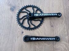 Answer Alumilite Race Bmx Cranks Set 165mm With 41t Chainring