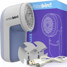 The Fuzz Buster By White Bird USB Rechargeable Handheld Electric Lint Remover