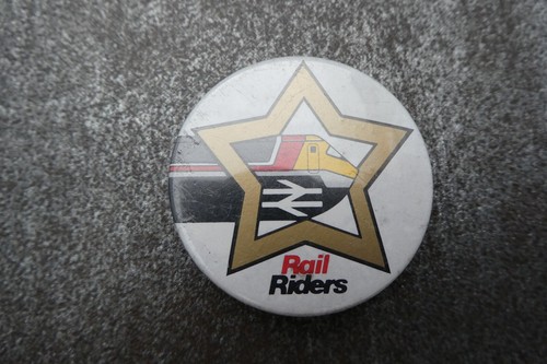 Rail riders pin - rail, badge