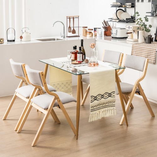 Dining chair set wooden - set, of