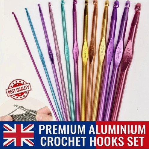 Crochet hooks set - 8, pcs
