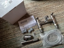 Bristan OR BSM C Orta Bath Shower Mixer Tap with Hose & Handset - Chrome Plated