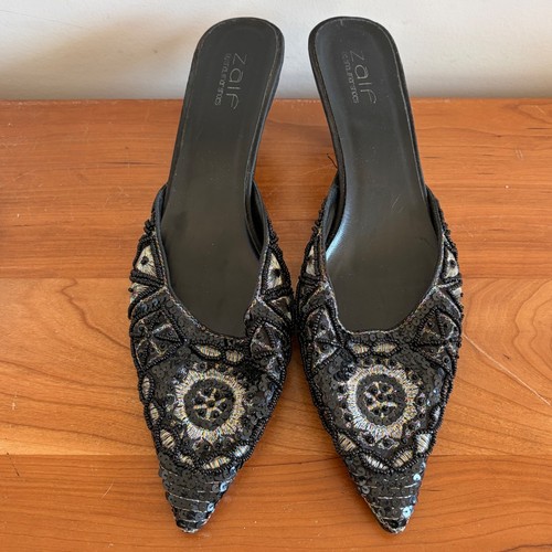 Zair shalimar shoes black - by,