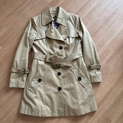 Burberry blue label trench - blue,