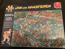 Hockey Championships by Jan Van Haasteren ~ 1000 Piece Jumbo Jigsaw Puzzle