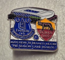 Everton V Roma Matchday Pin Badge - 9/8/25 - Pre season Friendly 