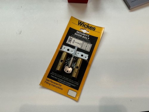 Wickes security door bolts for - bolts,