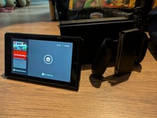 Nintendo Switch Console with Dock and Grip in Great condition-READ DESCRIPTION