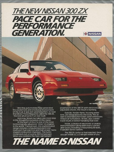 1986 nissan 300 - nissan, zx