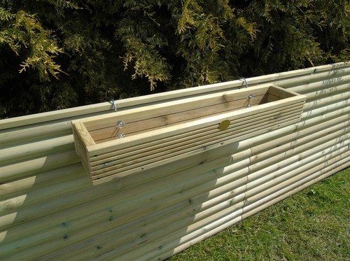 Over the fence panel - over, hanging