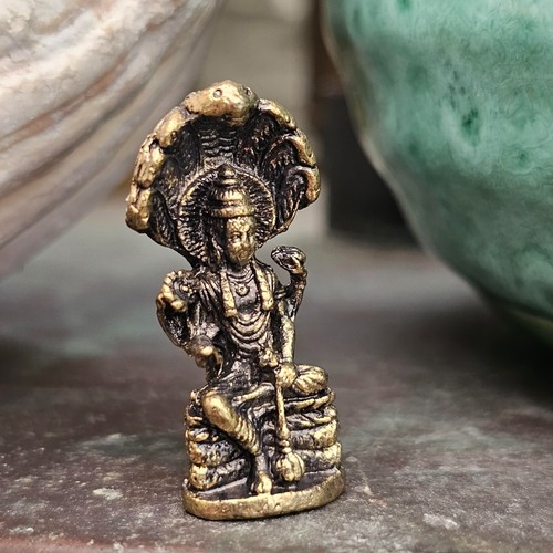 Vishnu mini statue hindu - vishnu,