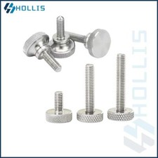 KNURLED THUMB SCREWS STAINLESS