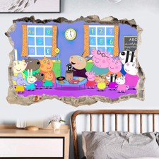 Peppa Pig Broken Hole in Wall