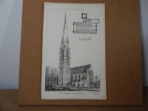 Antique architects print new - architects,
