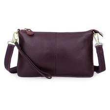 Womens Genuine Leather Clutch