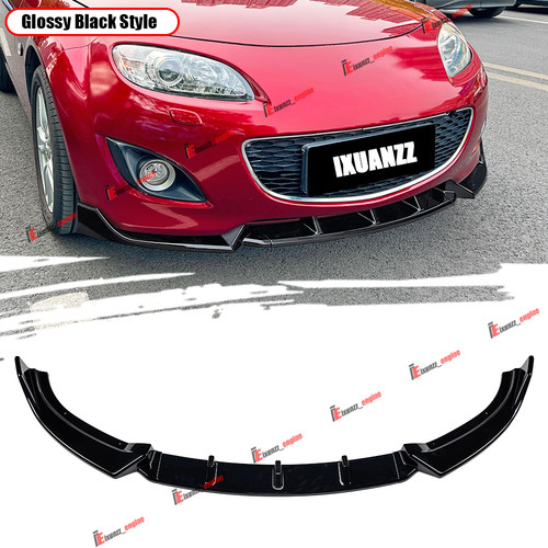 Front bumper lip spoiler - front,