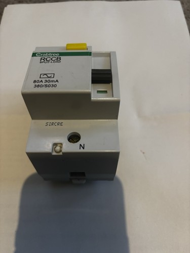 Crabtree starbreaker rccb 80a - rccb,